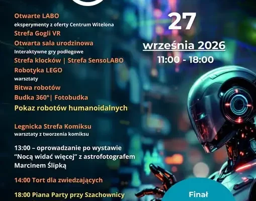 Centrum Witelona w Legnicy świętuje 2. urodziny – dzień pełen atrakcji już 27 września