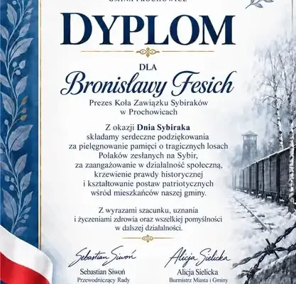 Prochowice oddały hołd Sybirakom. Wzruszające uroczystości w bibliotece