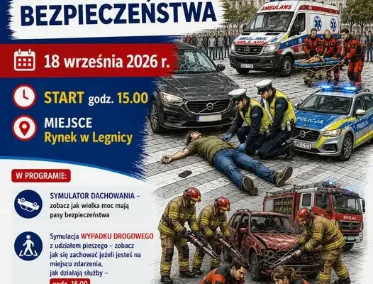 Dzień Bezpieczeństwa w Legnicy – Roadpol Safety Days na Rynku