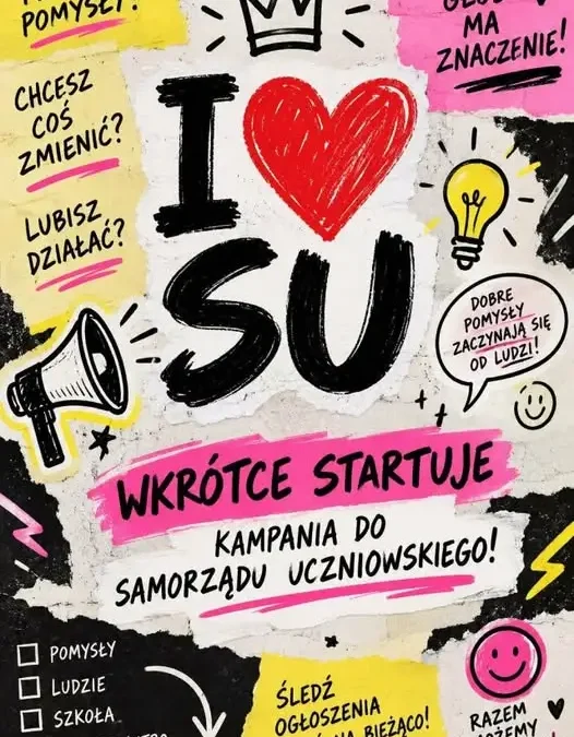 Rusza kampania do Samorządu Uczniowskiego – czas na Twoje pomysły!