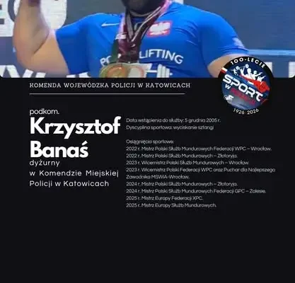 Rusza głosowanie na Najpopularniejszego Sportowca 100-lecia sportu w Policji