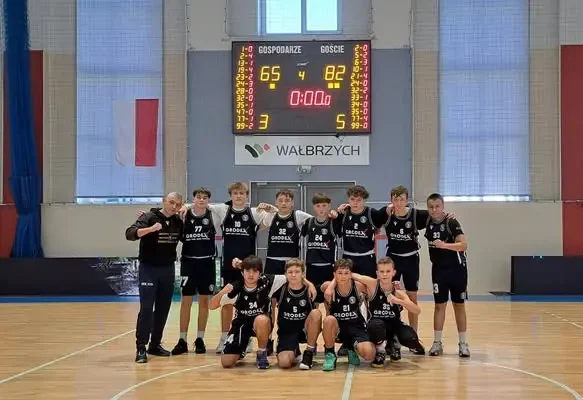 Kadeci U15 Sparty Legnica wygrywają na wyjeździe z Górnikiem II Wałbrzych 82:65