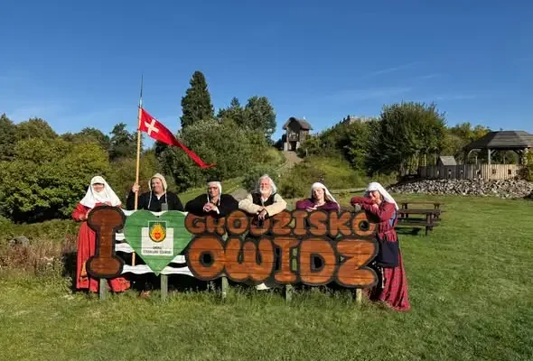 Rycerze z Legnickiego Pola gościli na Kociewiu – weekend w Grodzisku Owidz