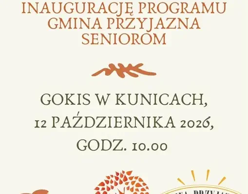 Gmina Kunice stawia na seniorów – rusza program „Gmina Przyjazna Seniorom”