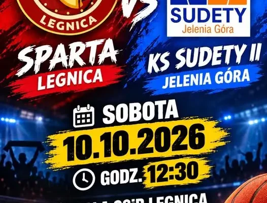 Sparta Legnica zaprasza na sobotni mecz kadetów U15