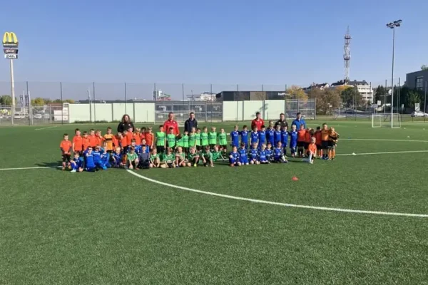 Młodzi piłkarze z rocznika 2019 zagrali w turnieju Żak w Polkowicach