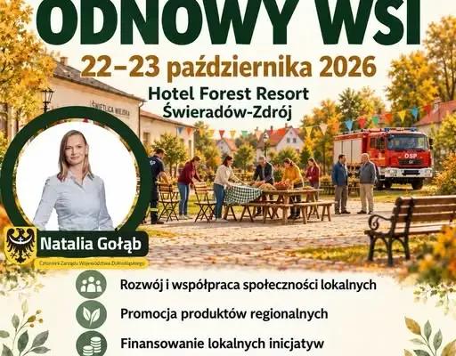 XVI Kongres Odnowy Wsi w Świeradowie-Zdroju – trwają zapisy dla liderów dolnośląskich wsi