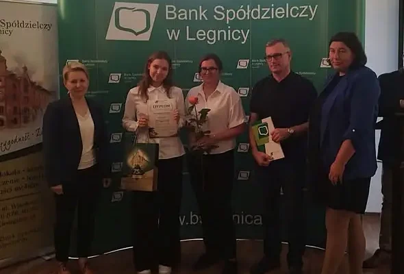 Stypendia Banku Spółdzielczego w Legnicy dla uczniów z Gminy Legnickie Pole