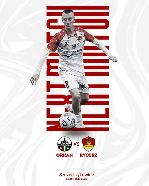 Hit 9. kolejki A klasy: Orkan Szczedrzykowice podejmuje rywala. Mecz już w niedzielę