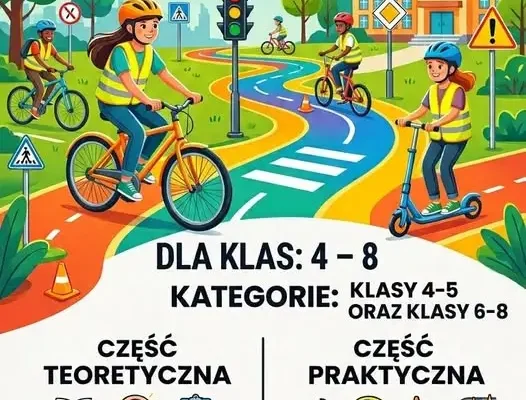 Szkoła ogłasza konkurs o bezpieczeństwie w ruchu drogowym – zapisy do 20 października