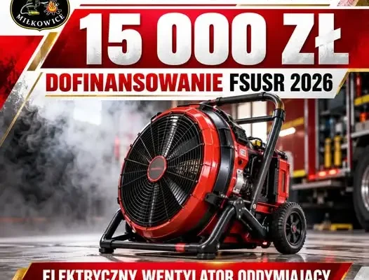 OSP Miłkowice otrzymała 15 tys. zł na nowy sprzęt ratowniczy