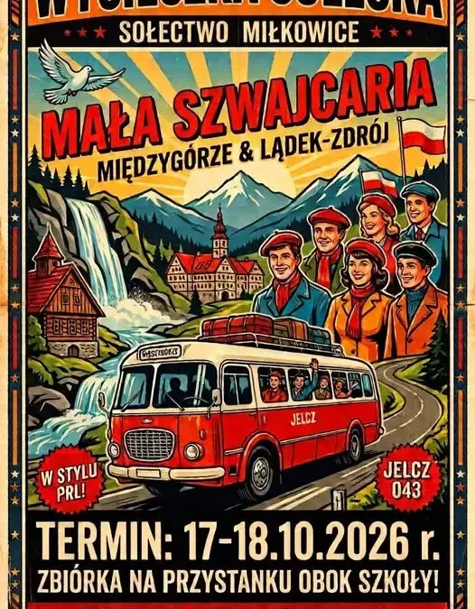 Sołectwo Miłkowice organizuje wycieczkę do Międzygórza i Lądka-Zdroju
