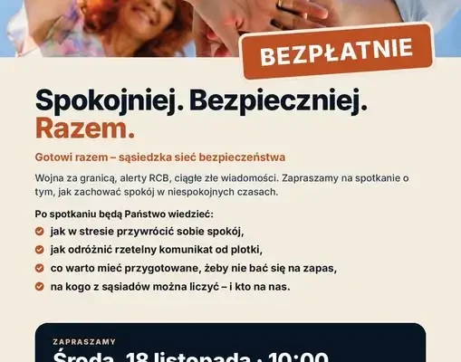Bezpłatne warsztaty dla seniorów w Krotoszycach – jak zachować spokój w niespokojnych czasach