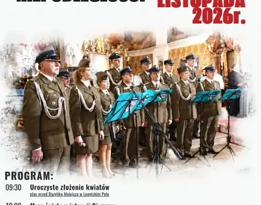 Legnickie Pole uczci Narodowe Święto Niepodległości – program obchodów